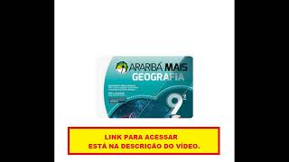 Respostas do livro Araribá Mais Geografia  9º Ano do ensino Fundamental [upl. by Kcerb57]