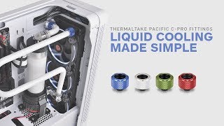 Liquid cooling made simple  Introducing the CPro Fittings [upl. by Grange]