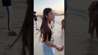 Dubai176এর Jumeirah beach থেকে ঝিনুক নিয়েreels minivlog comedy [upl. by Eerat]