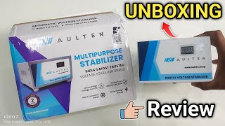 Aulten Multipurpose Stabilizer 400W  Unboxing amp Demo  Refrigerator के लिए सबसे Best Stabilizer [upl. by Allebara]