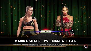 BCW Worldwide Ep19 match 3 Marina Shafir vs Bianca Belair Main Event [upl. by Ileray]