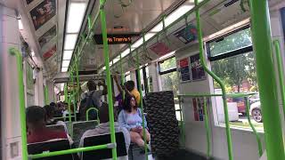 Tram from Addington Village Interchange to West Croydon [upl. by Ho]