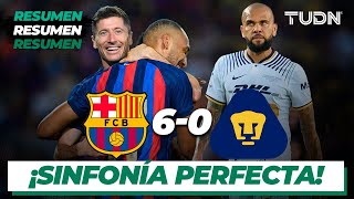 Resumen y goles  Barcelona 60 Pumas  Joan Gamper 2022  TUDN [upl. by Bar]