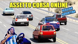 CORRO EN COCHES DE ARGENTINA CON LOS PIBES  CARRERAS EN SERVIDOR ARGENTINO  ASSETTO CORSA ONLINE [upl. by Eelaroc97]