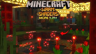 Warm Shaders 121 120 – MCPEBedrock PBR Shader  Uday Gaming [upl. by Niessuh]