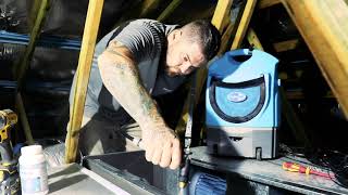 Professional Ducted Air Conditioner Coil Clean Video  Smarter Air Brisbane [upl. by Drummond]