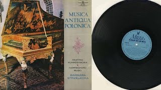 Barbara Strzelecka harpsichord Musica Antiqua Polonica [upl. by Pillow69]