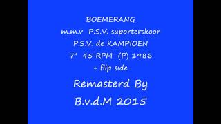 Eens per jaar word PSV kampioen versie 1986 👌💥 Boemerang en PSV Supporterskoor [upl. by Dryfoos]