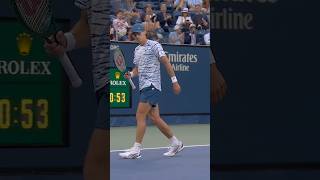 MAGICAL backhand winner 👏 [upl. by Aihtenyc]