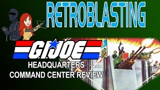 GI Joe Headquarters Command Center Vintage Playset Review ARAH [upl. by Arayt]