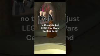 Star Wars Cantina Band playing in the background shorts lego starwars gaming nostalgia vibes [upl. by Yablon]