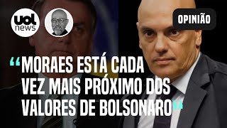 Alexandre de Moraes aplica padrão Bolsonaro contra golpistas diz Josias de Souza [upl. by Neenej200]