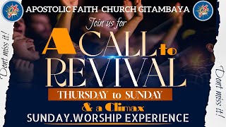 Apostolic faith church GitambayaPOWERFULL REVIVAL THURSDAY [upl. by Stargell566]