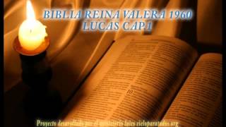 Biblia HabladaBIBLIA REINA VALERA 1960 LUCAS CAP 1 [upl. by Liagabba]