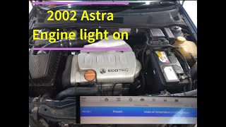 2002 Holden Astra  Check engine light on  P01101 [upl. by Celene]