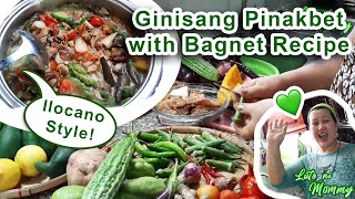 Ginisang Pinakbet with Bagnet Recipe [upl. by Adey]