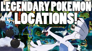 All Legendary Pokemon Locations Omega Ruby and Alpha Sapphire Where to find all ORAS Legendaries [upl. by Dewayne67]