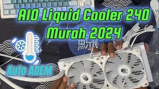 AIO WATER COOLER PC MURAH AIO liquid cooler 240 [upl. by Camus]