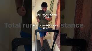 Can I lose weight by running  Day 21 motivation workout running trending weightlosstips [upl. by Byrann]