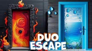 🔥Fire and 🌊Water Duo Escape Room 522621315425  Walkthrough Fortnite Creative UEFN [upl. by Eigroeg]