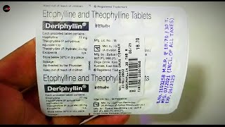 Deriphyllin tablets uses and side effects in hindi etophylline and theophylline tablets asthama [upl. by Ylirama74]