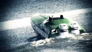 TEAM EXTREME MEASURES  Power boat racing in the Caribbean [upl. by Wadlinger]