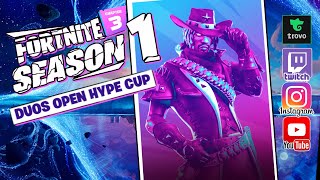 Fortnite Duos Open Hype Cup  Chapter 3 Season 1 Flipped  TommyGunz327 LIVE [upl. by Ateloj982]