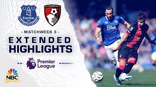 Everton v Bournemouth  PREMIER LEAGUE HIGHLIGHTS  8312024  NBC Sports [upl. by Benoit]