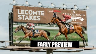 2024 LECOMTE STAKES FIRST LOOK PREVIEW  Fairgrounds [upl. by Giustino645]