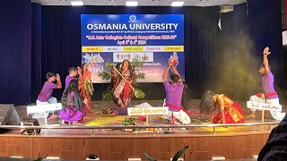 Folk Dance at Osmania University [upl. by Mckinney]