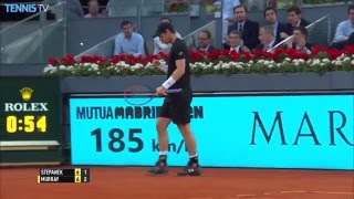 2016 Mutua Madrid Open Tuesday Highlights inc Nadal amp Murray [upl. by Hilbert]