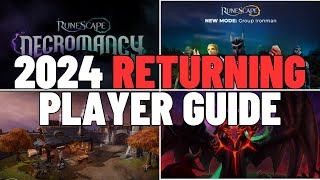 How To Get Back Into Runescape 3  2024 Returning Player Guide [upl. by Ashley]