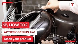 How to clean your ActiFry Genius 2in1  Tefal [upl. by Murage]