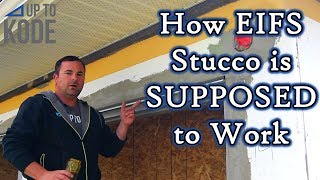 What is EIFS Stucco and How Its SUPPOSED to Work [upl. by Dunn]