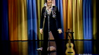 Andy Kaufmans Elvis Presley Impression  Carson Tonight Show [upl. by Lener457]