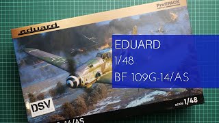 Eduard 148 Bf 109G14AS Profipack 82162 Review [upl. by Osei]