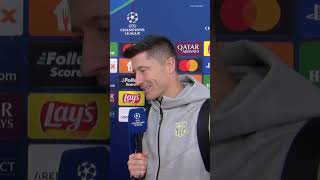 ROBERT LEWANDOWSKI MÓWI W CZTERECH JĘZYKACH SHORT [upl. by Antone]