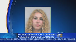 quotAmerican Idolquot Singer Haley Reinhart Arrested For Punching Bouncer [upl. by Rico]