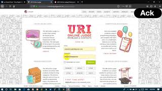 introduction URI online judge amp Registration in URI online judge Advance computer knowledge youtube [upl. by Rafaelle147]