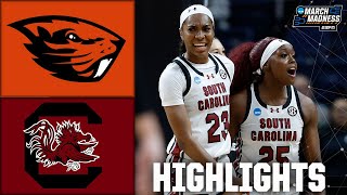 NCAA Tournament Elite 8 Oregon State Beavers vs South Carolina Gamecocks  Full Game Highlights [upl. by Irovi]