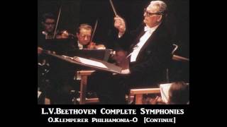 LVBeethoven Complete Symphonies  OKlemperer PhilharmoniaO  195760 [upl. by Kelcy670]