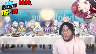 THE INSANITY RISES  HOLOGRA REACTION Hololive No Graffiti 115119 [upl. by Yendys451]