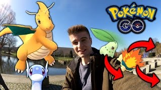 GENIALES FEURIGEL amp ENDIVIE NEST • WILDES DRAGORAN  Pokémon GO deutsch [upl. by Baumbaugh919]