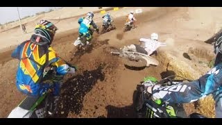 MotoSport Helmet Cam Casey Brennan  Arizona Cycle Park [upl. by Franzoni664]