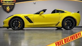 2019 CORVETTE Z06 2LZ YELLOW SPECIAL LPO WHEELS CARBON FLASH GROUND EFFECTS FOR SALE R3MOTORCARSCOM [upl. by Gemina29]