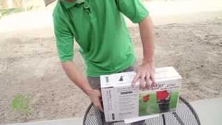 How to Set Up a Grass Seed Earthway Spreader H593  Natures Finest Seed [upl. by Minica]