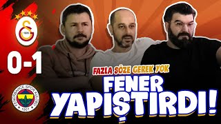 ŞAMPİYON SON MAÇTA BELLİ OLACAK  GALATASARAY 01 FENERBAHÇE  DERBİ TEPKİ galatasaray fenerbahçe [upl. by Jessica]