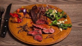 Onglet Steaks  Butchering and Cooking  Donald Russell [upl. by Iror49]