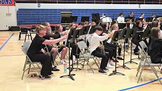 Silver Creek 6th grade band Spring Concert  Song 4 [upl. by Silvain982]