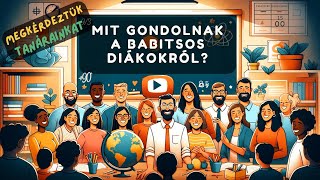 Mit gondol a Babitsos diákokról [upl. by Kirkwood435]